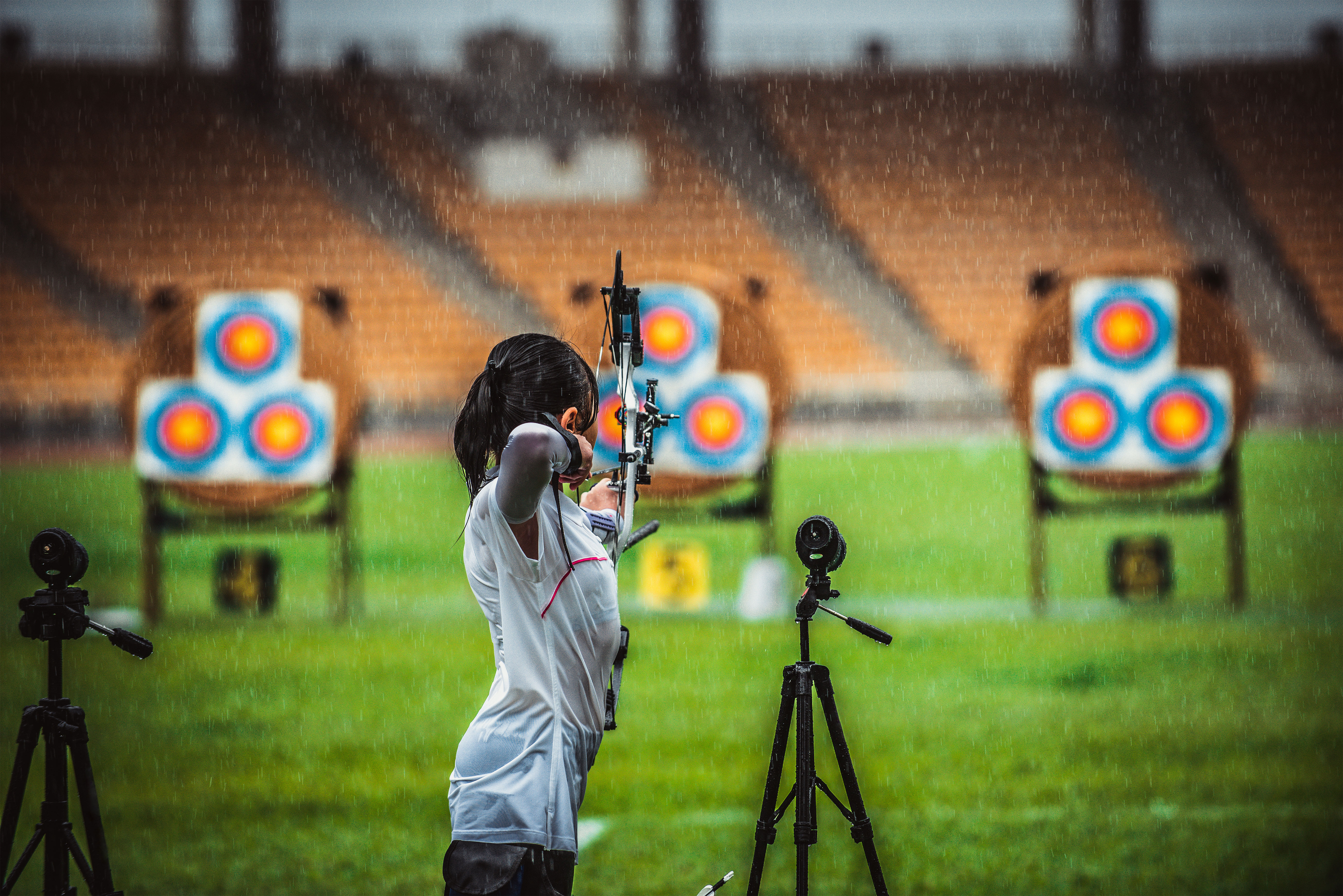 Archery Team at GHYMCA